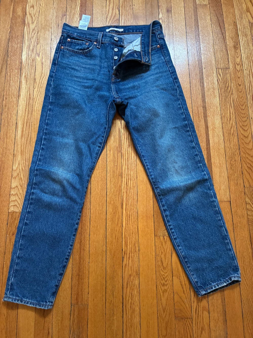 Levi's Dark Blue Straight-Leg Jeans